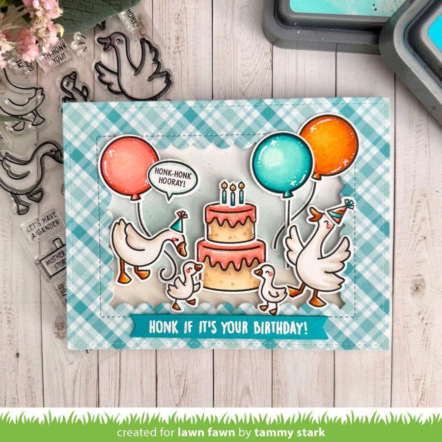 Lawn Fawn - Coloring Stencils - Silly Goose!-ScrapbookPal