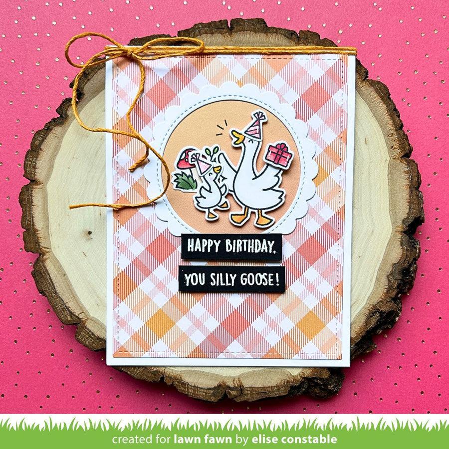 Lawn Fawn - Coloring Stencils - Silly Goose!-ScrapbookPal