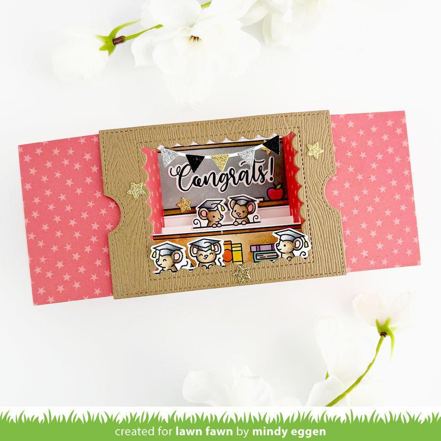 Lawn Fawn - Clear Stamps - Simply Celebrate Graduation-ScrapbookPal