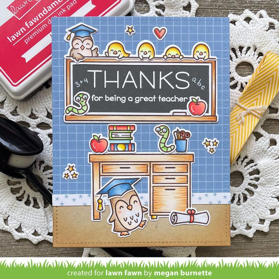 Lawn Fawn - Lawn Cuts - Simply Celebrate Teachers-ScrapbookPal