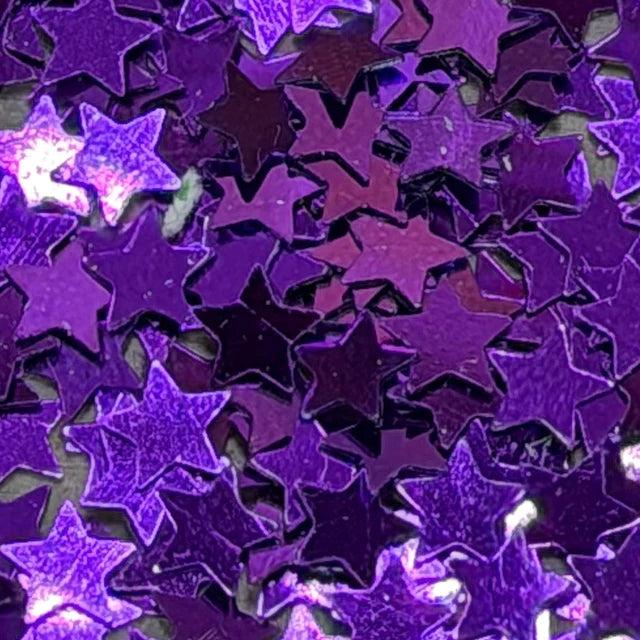 Lawn Fawn - Confetti - Purple Stars-ScrapbookPal