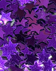 Lawn Fawn - Confetti - Purple Stars-ScrapbookPal