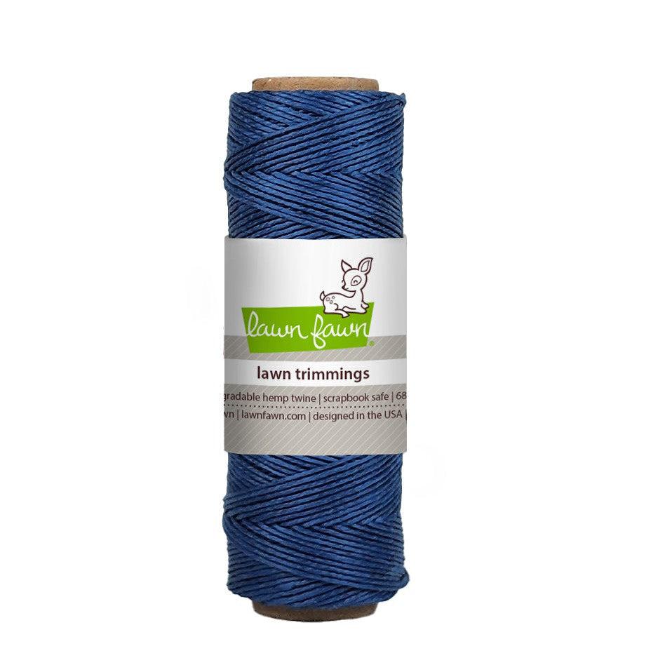 Lawn Fawn - Hemp Twine - Denim Blue-ScrapbookPal