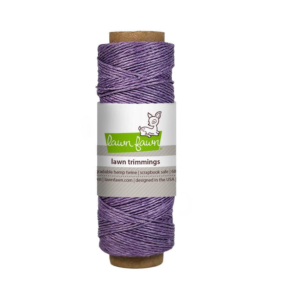 Lawn Fawn - Hemp Twine - Lavender-ScrapbookPal
