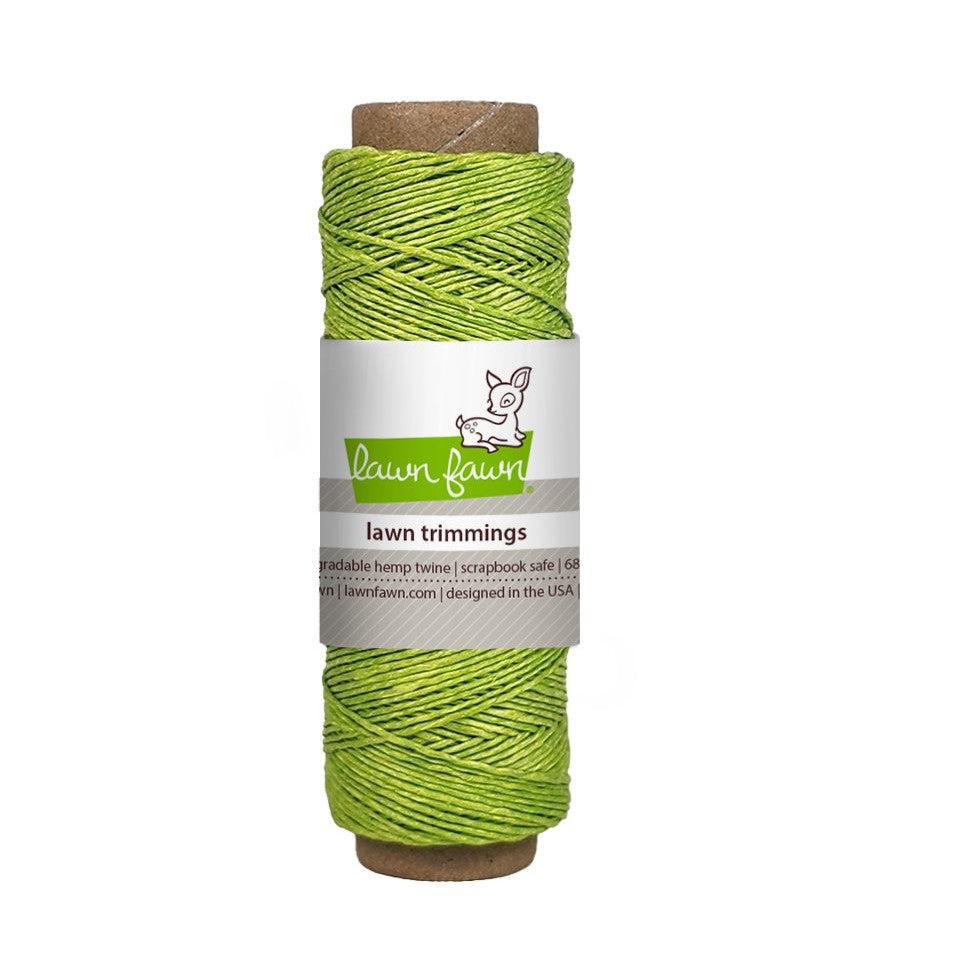 Lawn Fawn - Hemp Twine - Lime Green-ScrapbookPal