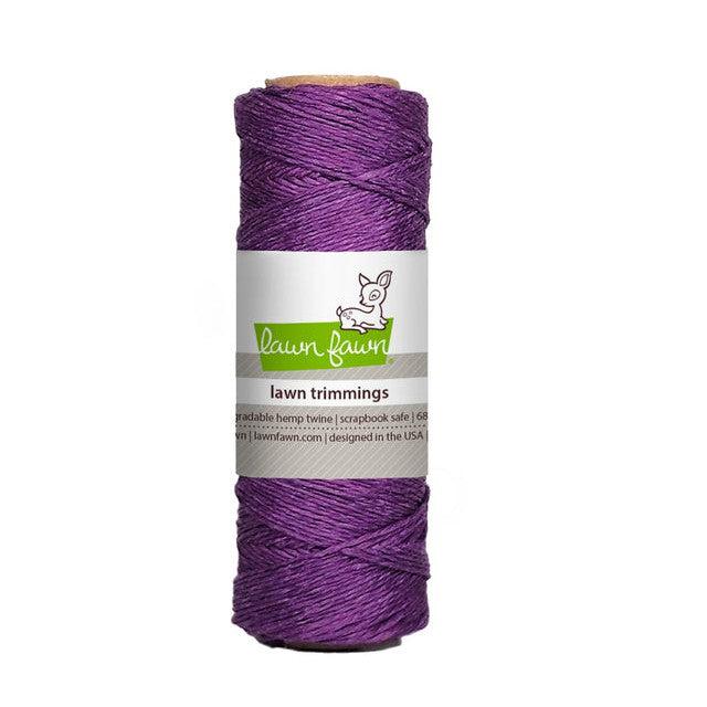 Lawn Fawn - Hemp Twine - Purple-ScrapbookPal