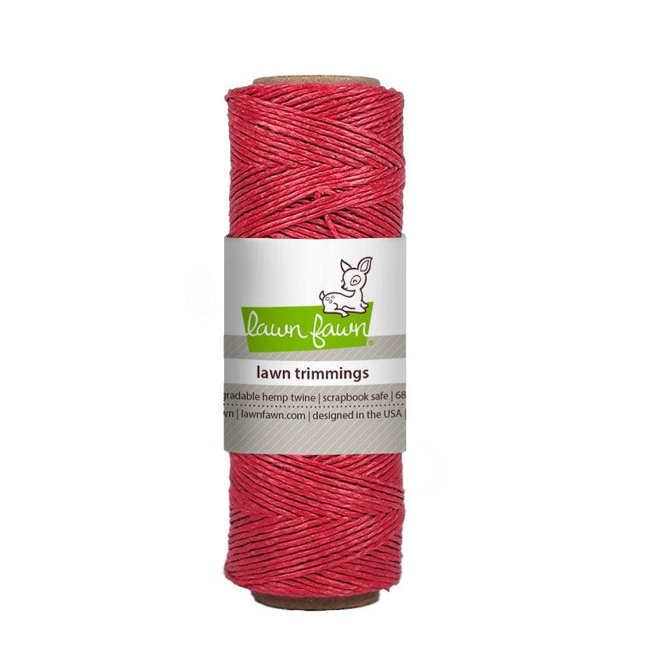 Lawn Fawn - Hemp Twine - Red-ScrapbookPal