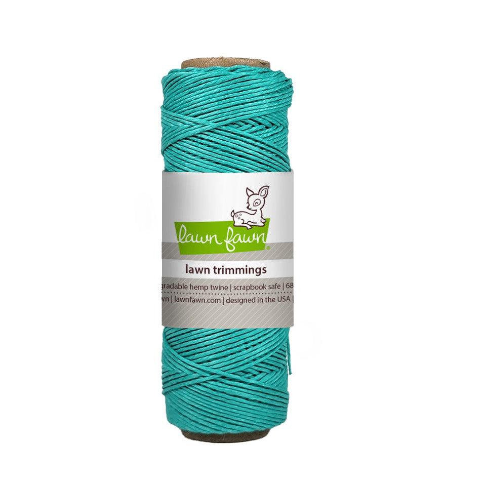 Lawn Fawn - Hemp Twine - Turquoise-ScrapbookPal