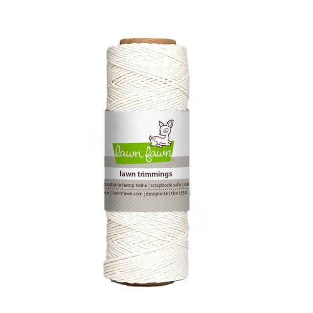 Lawn Fawn - Hemp Twine - White-ScrapbookPal