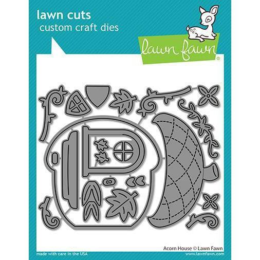 Lawn Fawn - Lawn Cuts - Acorn House - Scratch & Dent-ScrapbookPal