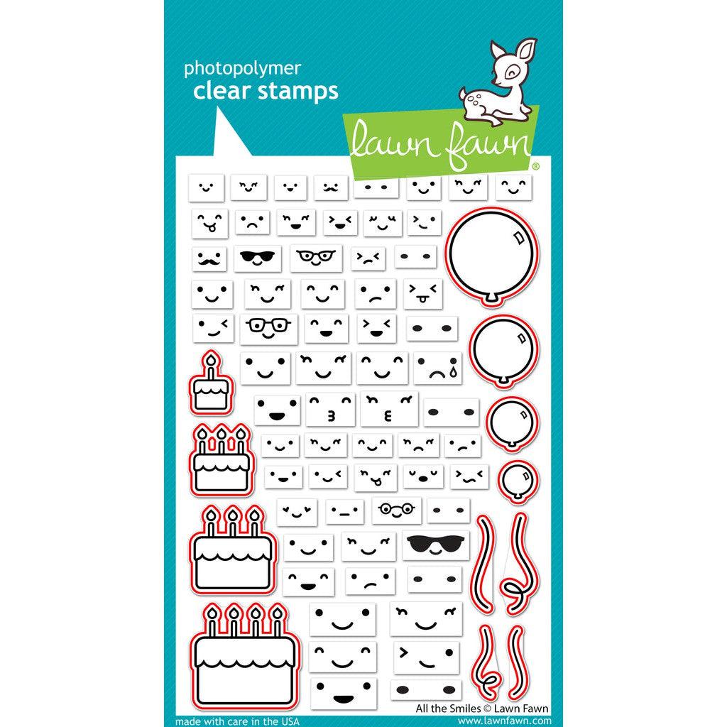 Lawn Fawn - Lawn Cuts - All The Smiles-ScrapbookPal