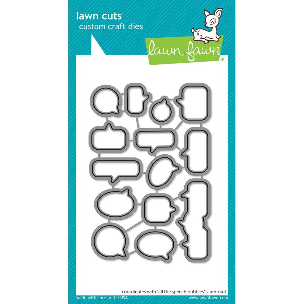 Lawn Fawn - Lawn Cuts - All The Speech Bubbles-ScrapbookPal
