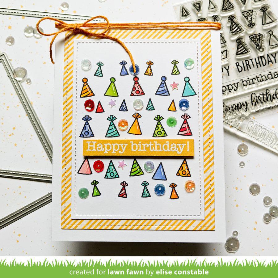 Lawn Fawn - Lawn Cuts - All the Party Hats-ScrapbookPal