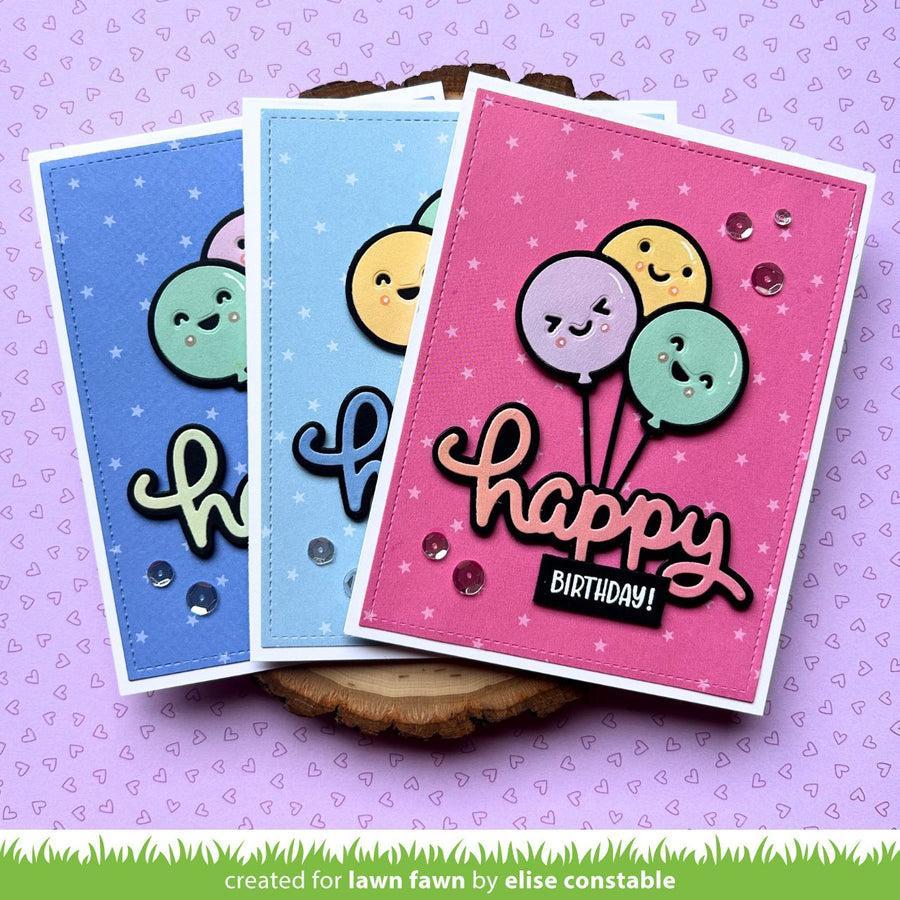 Lawn Fawn - Lawn Cuts - Balloon Bunch-ScrapbookPal