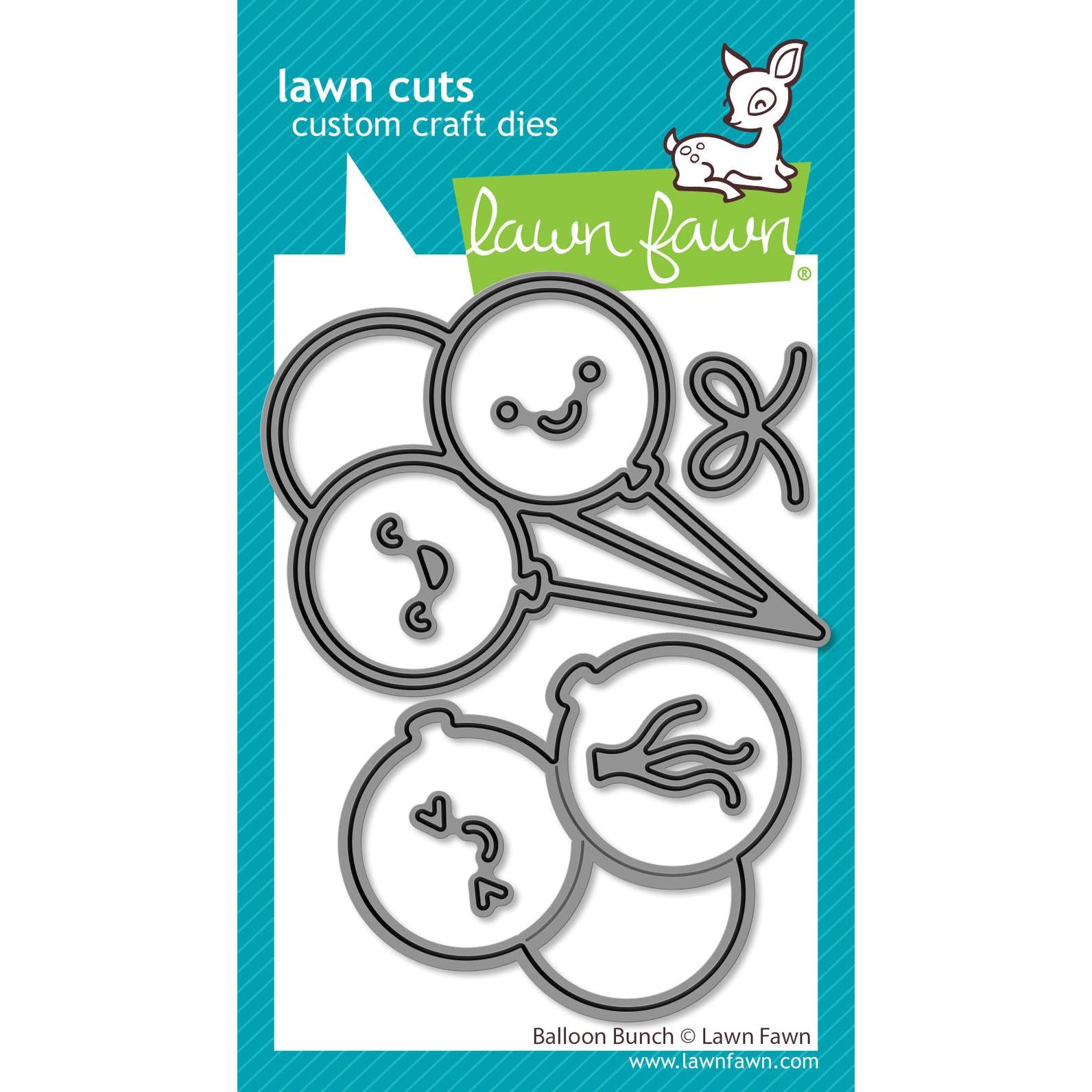 Lawn Fawn - Lawn Cuts - Balloon Bunch-ScrapbookPal