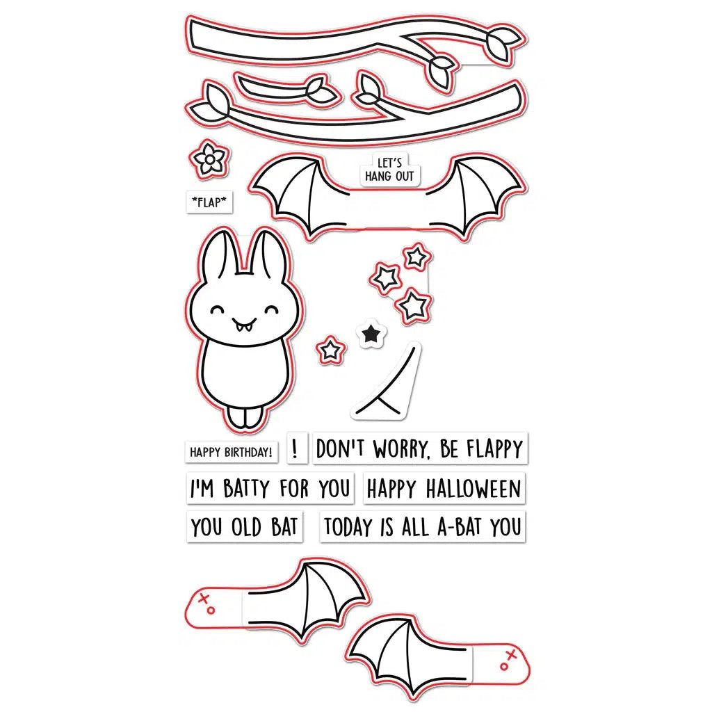 Lawn Fawn - Lawn Cuts - Batty For You-ScrapbookPal