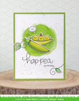 Lawn Fawn - Lawn Cuts - Be Hap-pea-ScrapbookPal