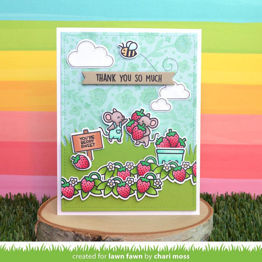 Lawn Fawn - Lawn Cuts - Berry Special-ScrapbookPal