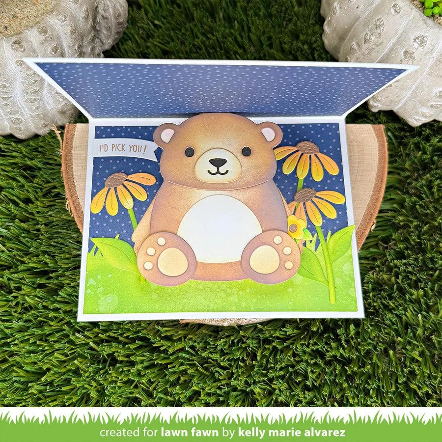 Lawn Fawn - Lawn Cuts - Big Hugs Pop-Up-ScrapbookPal