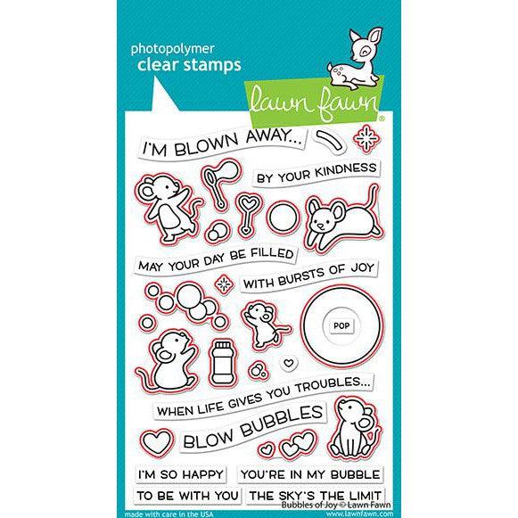 Lawn Fawn - Lawn Cuts - Bubbles of Joy-ScrapbookPal