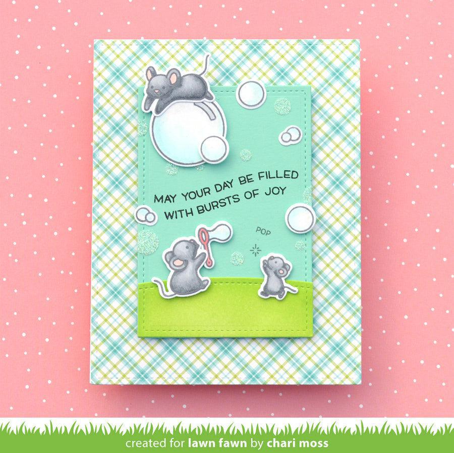 Lawn Fawn - Lawn Cuts - Bubbles of Joy-ScrapbookPal