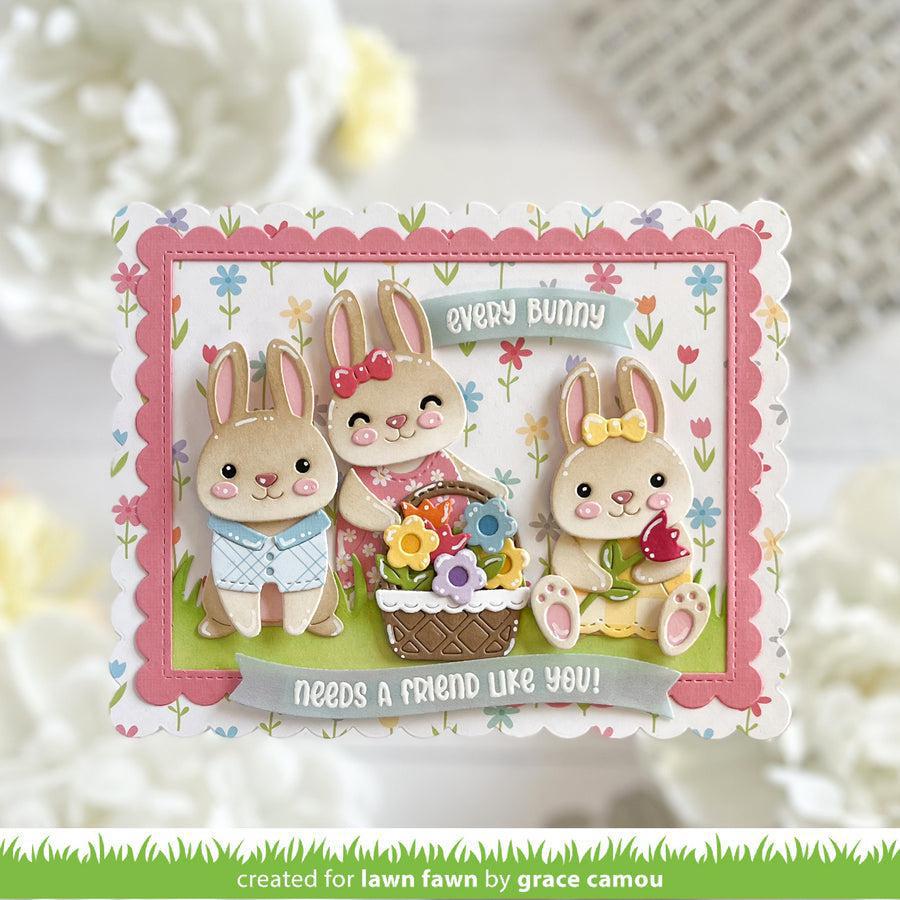 Lawn Fawn - Lawn Cuts - Build-A-Bunny Accessories-ScrapbookPal