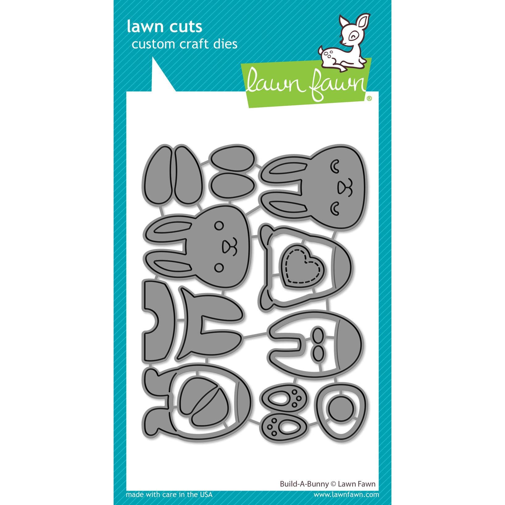 Lawn Fawn - Lawn Cuts - Build-A-Bunny-ScrapbookPal