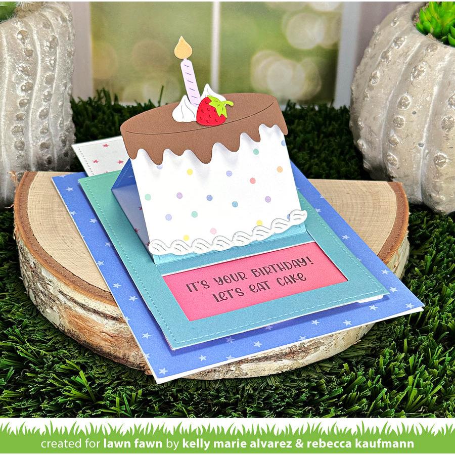 Lawn Fawn - Lawn Cuts - Build-A-Cake-ScrapbookPal