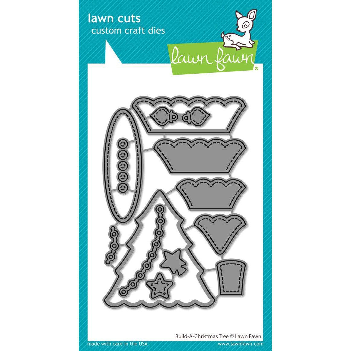 Lawn Fawn - Lawn Cuts - Build-A-Christmas Tree-ScrapbookPal