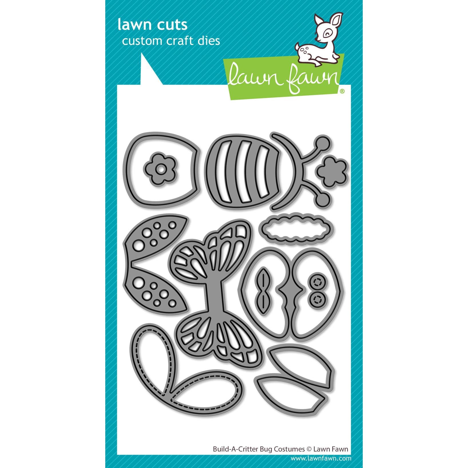 Lawn Fawn - Lawn Cuts - Build-A-Critter Bug Costumes-ScrapbookPal