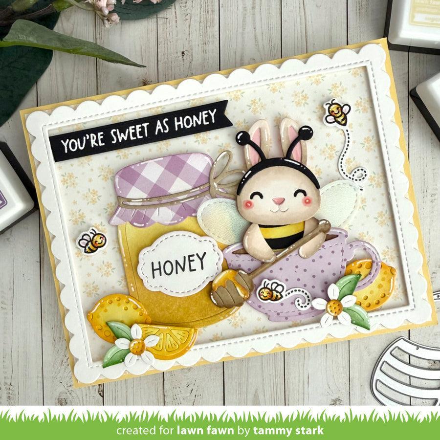 Lawn Fawn - Lawn Cuts - Build-A-Drink Mason Jar Jam and Honey Add-On-ScrapbookPal