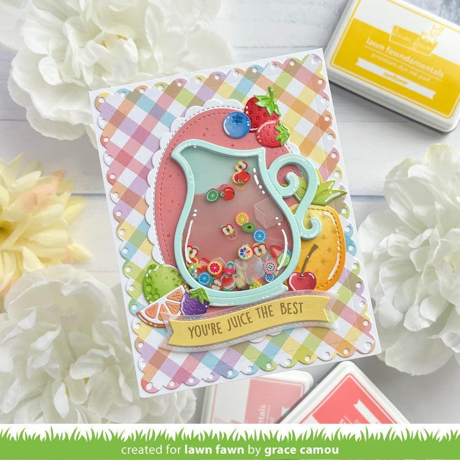 Lawn Fawn - Lawn Cuts - Build-A-Drink Pitcher-ScrapbookPal
