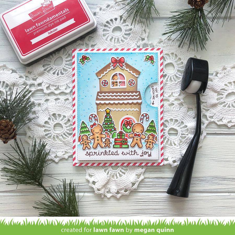 Lawn Fawn - Lawn Cuts - Build-A-House Gingerbread Add-On-ScrapbookPal