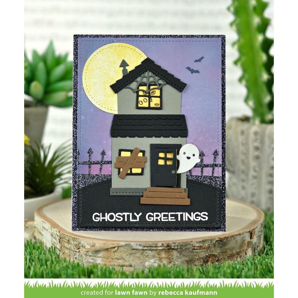 Lawn Fawn - Lawn Cuts - Build-A-House Halloween Add-On-ScrapbookPal