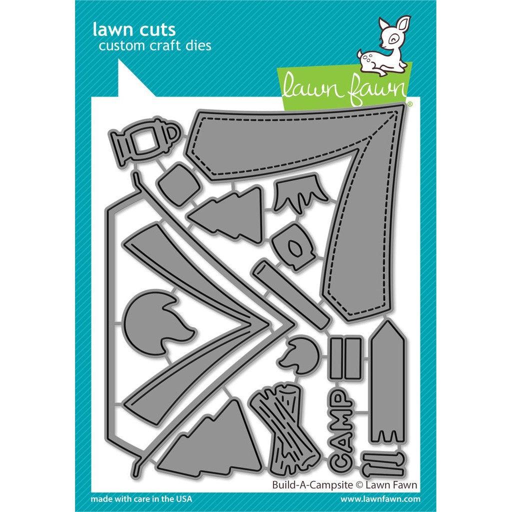 Lawn Fawn - Lawn Cuts - Build-a-Campsite-ScrapbookPal