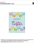 Lawn Fawn - Lawn Cuts - Butterfly Border-ScrapbookPal