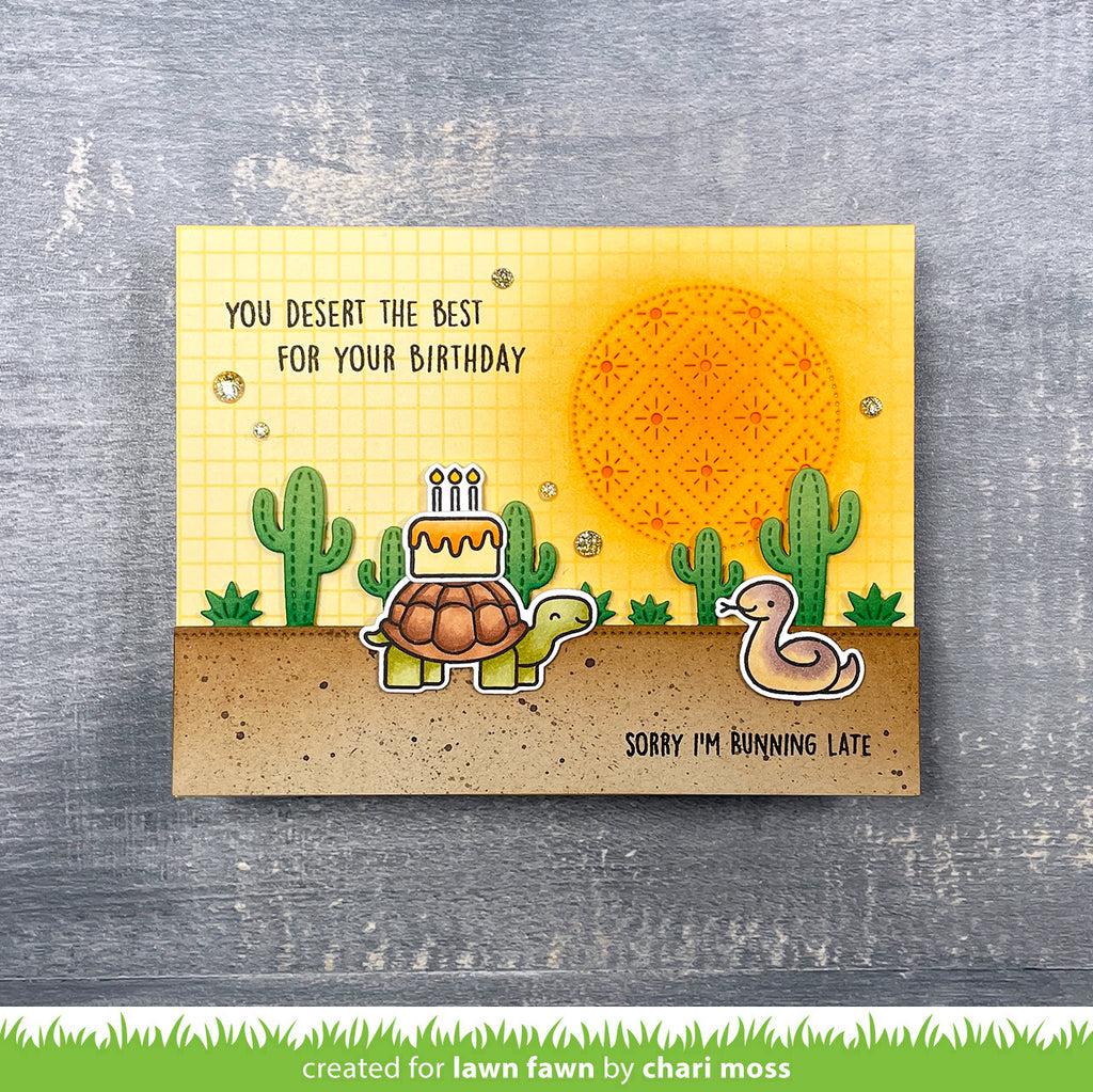Lawn Fawn - Lawn Cuts - Cactus Border-ScrapbookPal