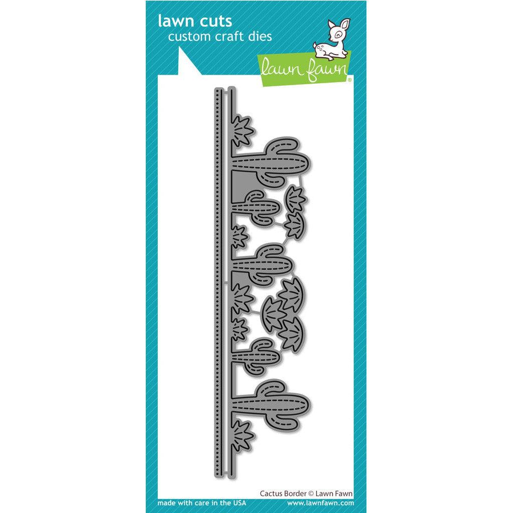 Lawn Fawn - Lawn Cuts - Cactus Border-ScrapbookPal