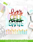 Lawn Fawn - Lawn Cuts - Candle Border-ScrapbookPal