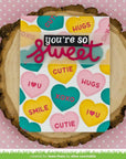 Lawn Fawn - Lawn Cuts - Candy Hearts-ScrapbookPal