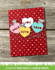 Lawn Fawn - Lawn Cuts - Candy Hearts-ScrapbookPal