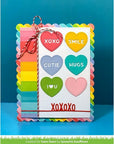 Lawn Fawn - Lawn Cuts - Candy Hearts-ScrapbookPal