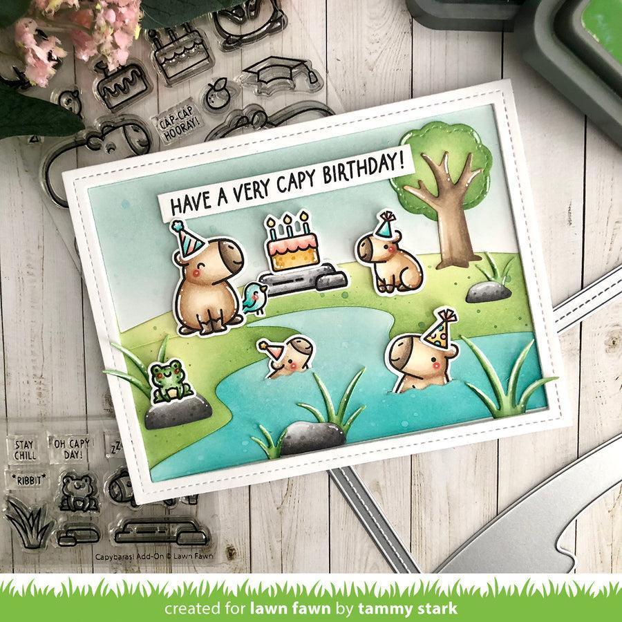 Lawn Fawn - Coloring Stencils - Capybaras!-ScrapbookPal