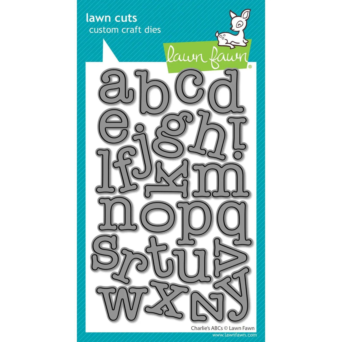 Lawn Fawn - Lawn Cuts - Charlie's ABCs-ScrapbookPal