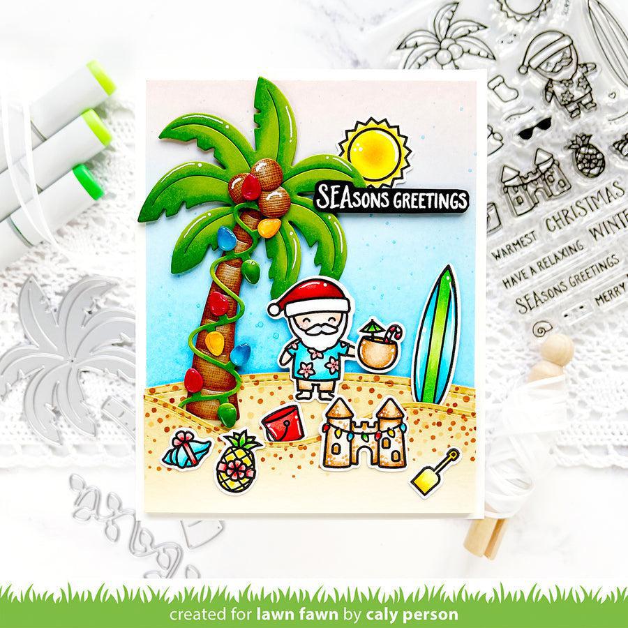 Lawn Fawn - Lawn Cuts - Christmas Palm Tree-ScrapbookPal