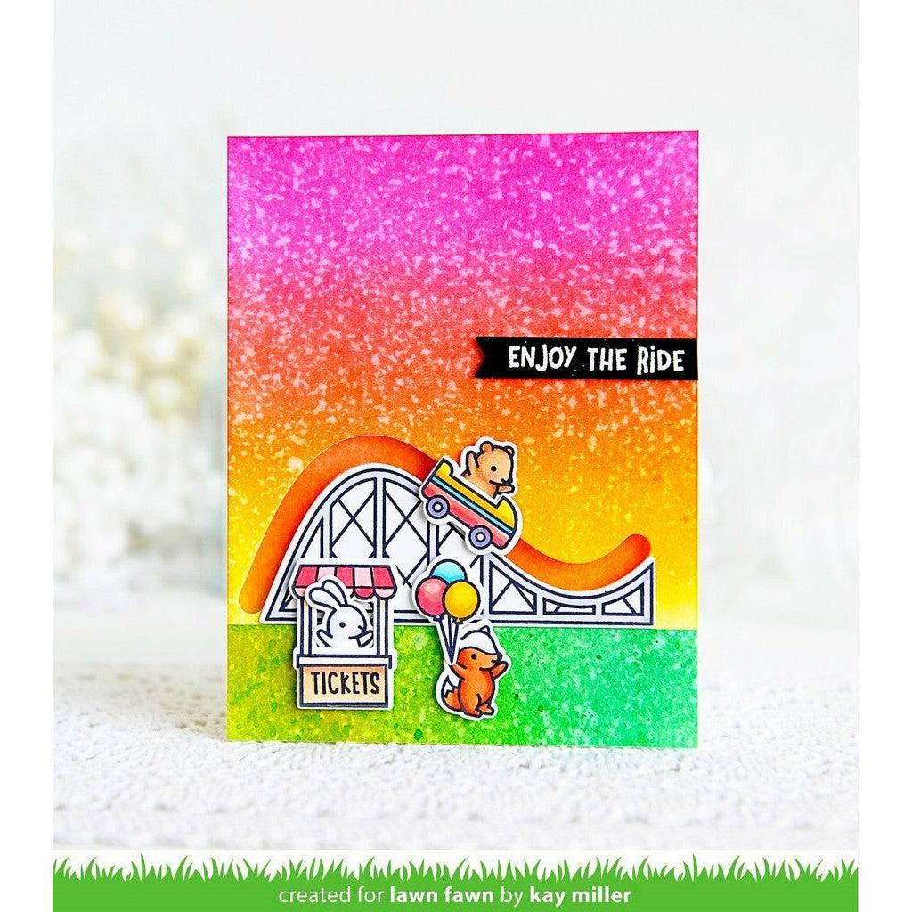 Lawn Fawn - Lawn Cuts - Coaster Critters Slide on Over Add-On-ScrapbookPal