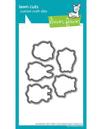 Lawn Fawn - Lawn Cuts - Critter Conversation Hearts-ScrapbookPal