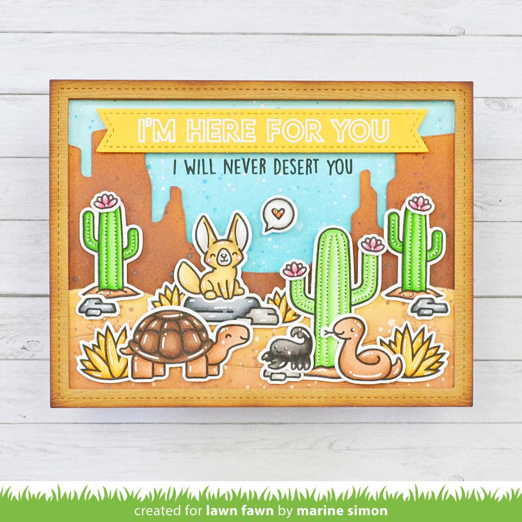 Lawn Fawn - Lawn Cuts - Critters In The Desert-ScrapbookPal