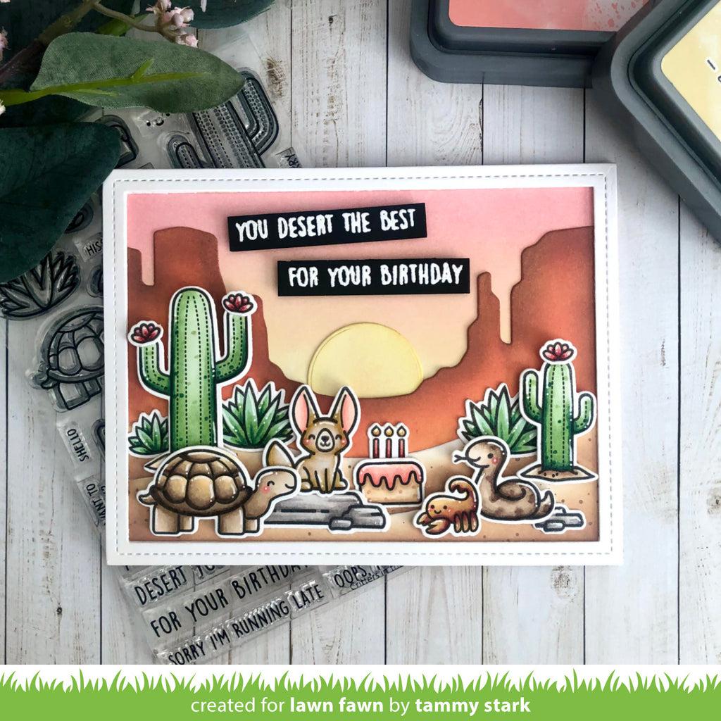 Lawn Fawn - Lawn Cuts - Critters In The Desert-ScrapbookPal