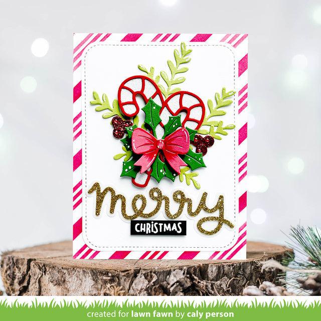 Lawn Fawn - Lawn Cuts - Cute Candy Canes-ScrapbookPal